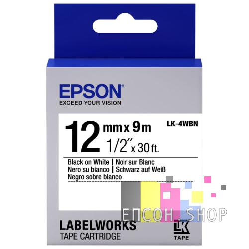 Зобр. Картридж зі стрічкою Epson LabelWorks LK4WBN