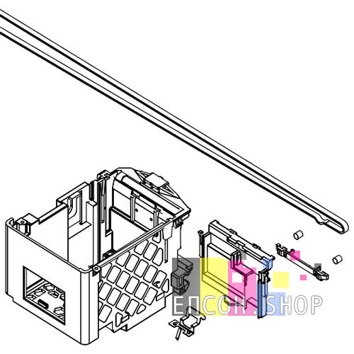 Зобр. Каретка друкуючої головки у зборі Epson M1120
